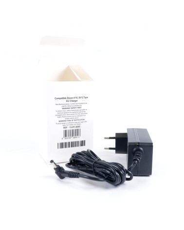 Alimentation / Adaptateur de charge compatible avec aspirateurs Dyson V10, SV12, 11, SV14, V15, SV22... Alternative p