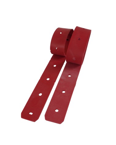 Kit Raclette avant et arrière pour autolaveuse - Latex - compatible Nilfisk SC351, SCRUBBER SC351, SCRUBBER SCRUBTEC