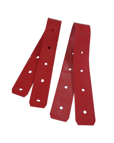 Kit Raclette avant et arrière pour autolaveuse - Latex - compatible Nilfisk SC351, SCRUBBER SC351, SCRUBBER SCRUBTEC