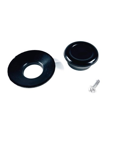 Bouton de casserole noir...