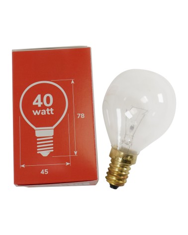 Ampoule E14 40W 300°C 230V compatible pour four Bosch, Neff, Siemens, Tecnik, Constructa, Kueppersbusch, Stainless S