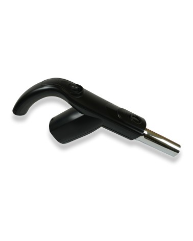 Image focus sur la poignée ergonomique d'aspirateur partie 1