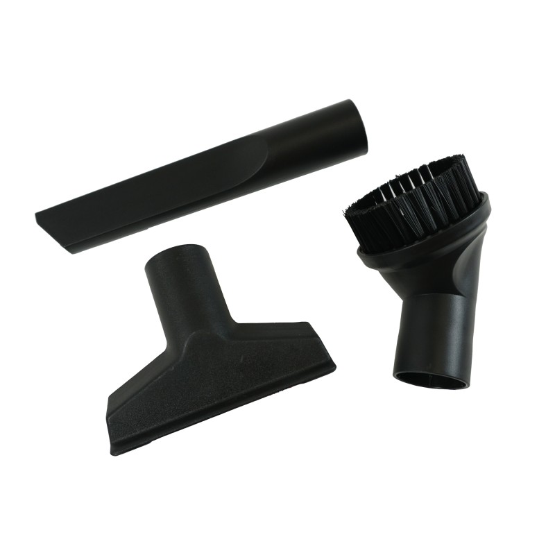 Image focus sur le pack de 3 accessoires aspirateur universels partie 1