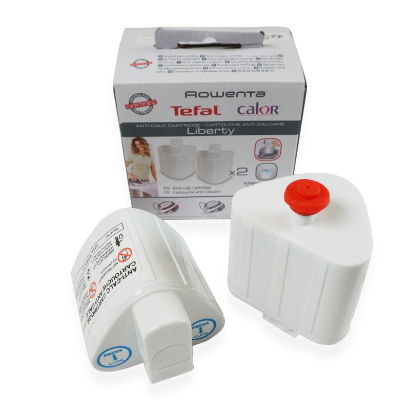 Image focus sur le lot de 2 cartouches filtrantes anticalcaire partie 1