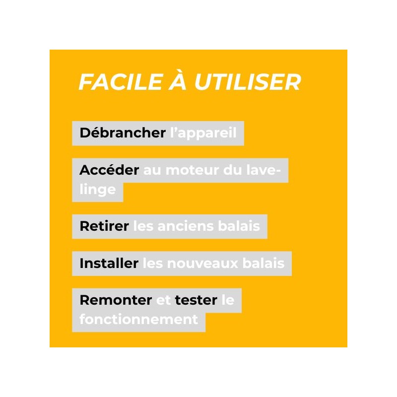 Étapes de l'utilisation du produit