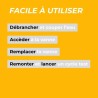 Étapes de l'utilisation du produit