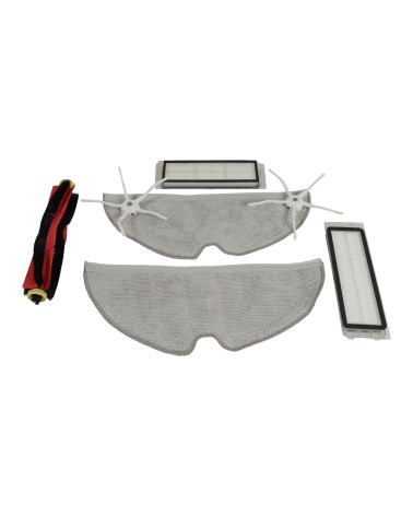 Distri+ - Kit de remplacement pour aspirateur robot - Compatible avec Xiaomi Robrock S5 - S6