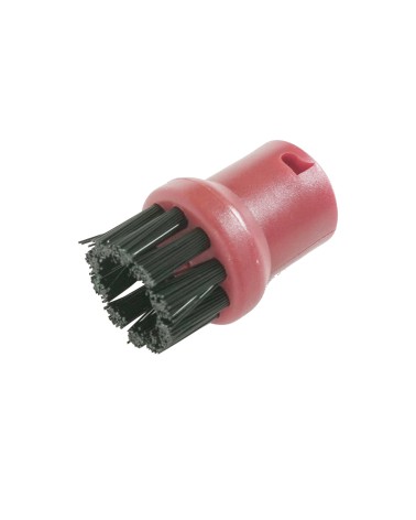Distri+ - Lot de 4 brosses rondes pour nettoyeur vapeur - compatible avec Karcher - alternative réf d'origine 2.863-058.0