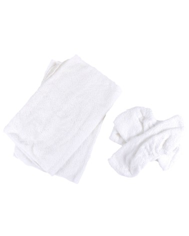 Jeu de chifonnettes ( 3 bonnettes + 2 serpillères) compatible avec nettoyeur vapeur Karcher SC1, SC2, SC3, SC5800...