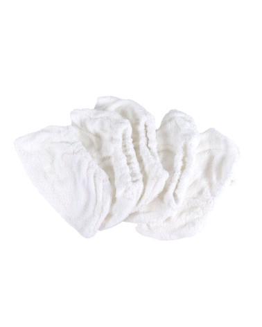 Jeu de chifonnettes ( 5 bonnettes ) compatible avec nettoyeur vapeur Karcher SC1, SC2, SC3, SC5800, SC6800... - Alter