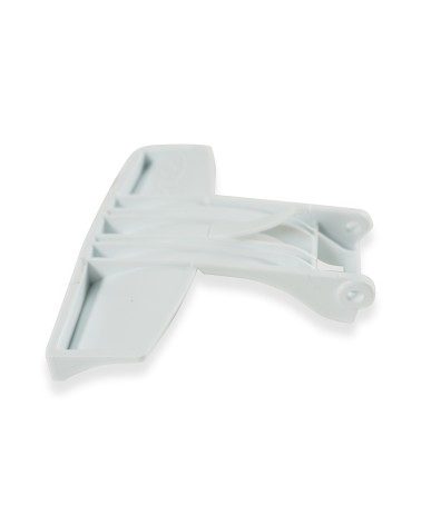 Poignée blanche pour machine à laver hublot - compatible avec Whirlpool - alternative à la référence d'origine 4