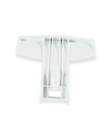 Poignée blanche pour machine à laver hublot - compatible avec Whirlpool - alternative à la référence d'origine 4