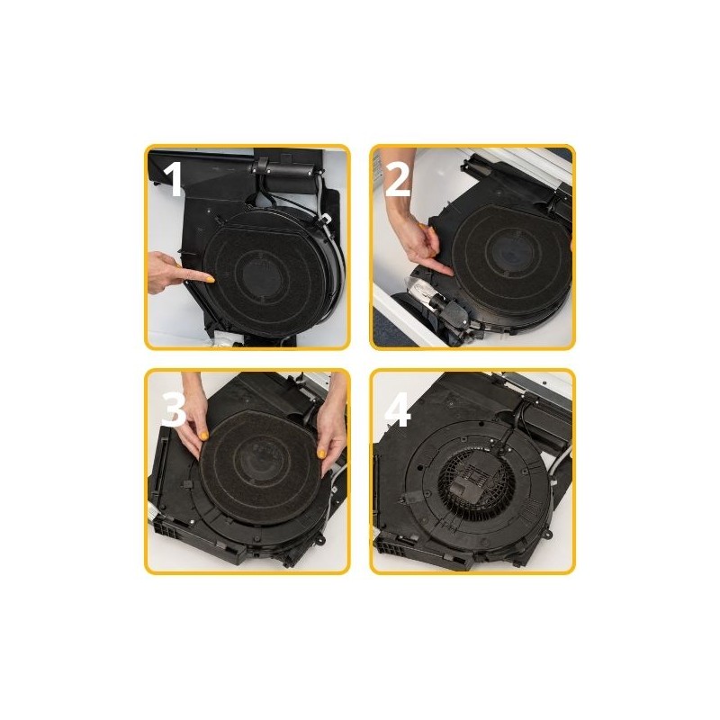 Étapes d'utilisation représentées par des images