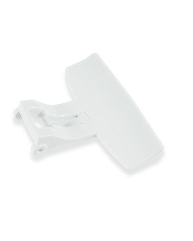 Poignée blanche pour machine à laver hublot - compatible avec Whirlpool - alternative à la référence d'origine 4