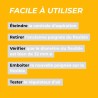 Étapes de l'utilisation du produit