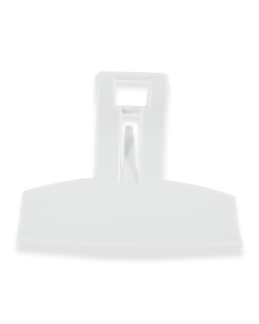 Poignée blanche pour machine à laver hublot - compatible avec Whirlpool - alternative à la référence d'origine 4