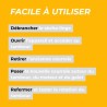 Étapes de l'utilisation du produit