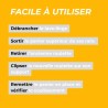 Étapes de l'utilisation du produit