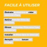Étapes de l'utilisation du produit