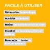 Étapes de l'utilisation du produit