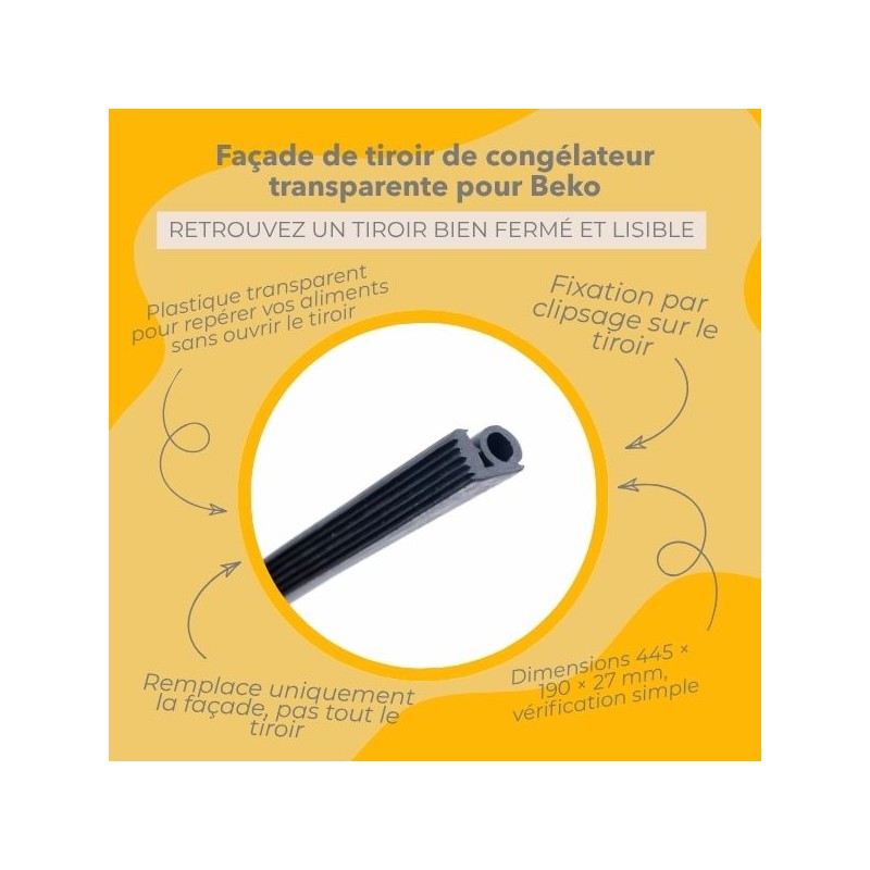 Infographie des avantages du produit