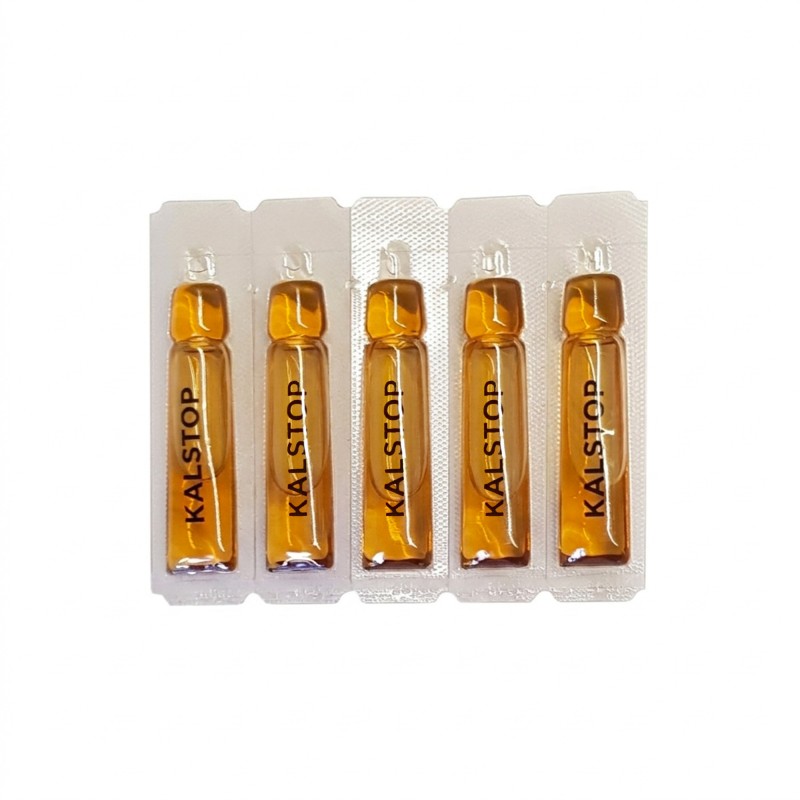 Image focus sur le lot de 5 capsule pour le détartrage de fer à repasser part1