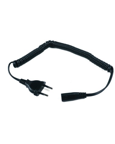 Cordon d'alimentation 220V compatible avec rasoir électrique Philips, Braun, Remington. Aletrnative pour référence