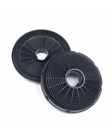 2 filtres charbon compatible avec hotte Beko, Grundig...  Alternative pour référence d'origine 12026343, 9197060046