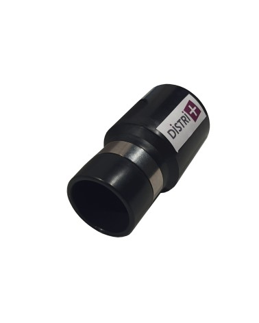 Embout PVC avec bague de contact pour aspiration centralisée vissant sur du flexible diam. 32mm intérieur et pour t