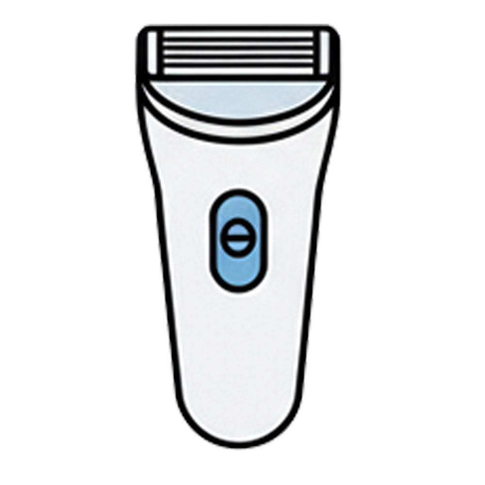 illustration rasoir électrique